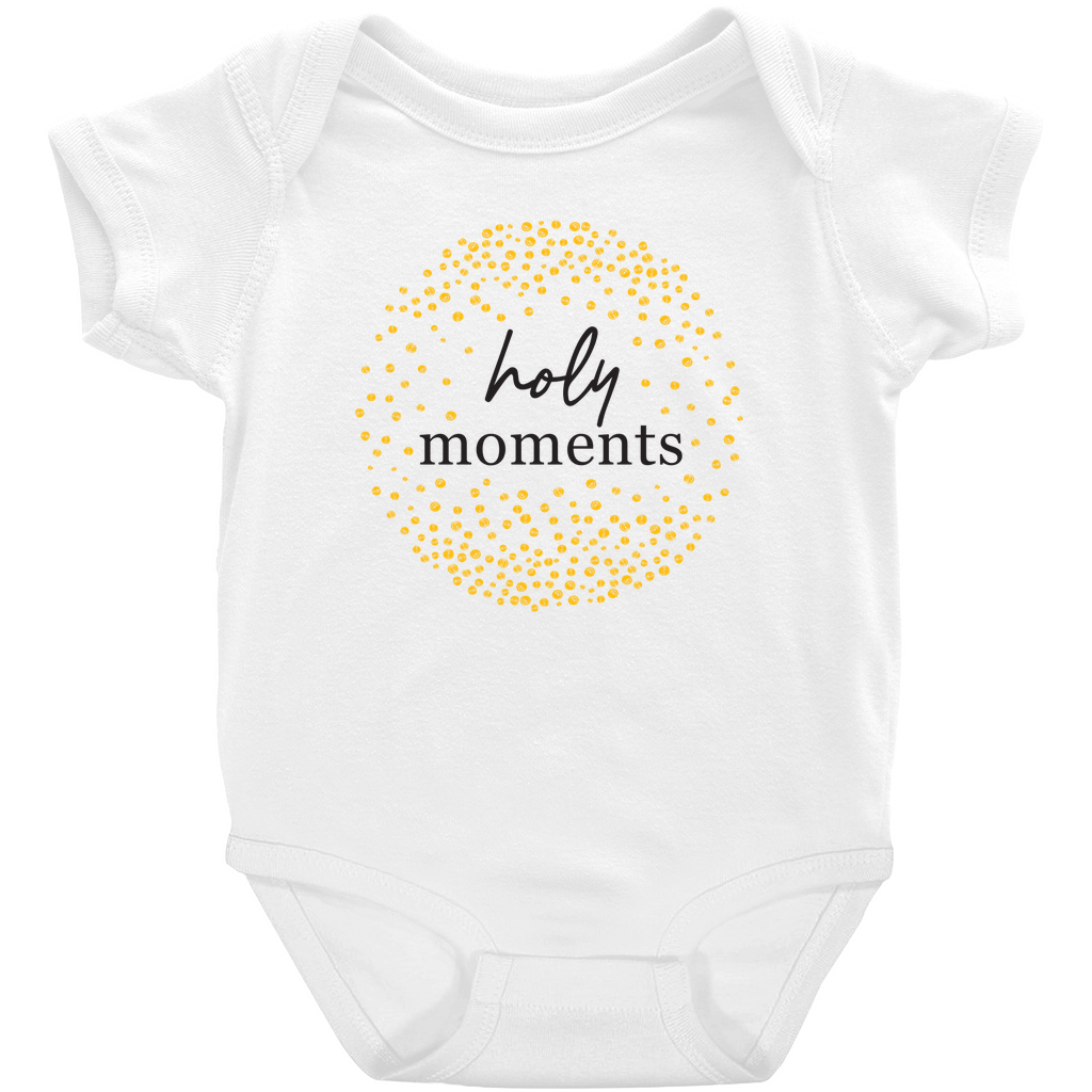 Holy Moments Onesie