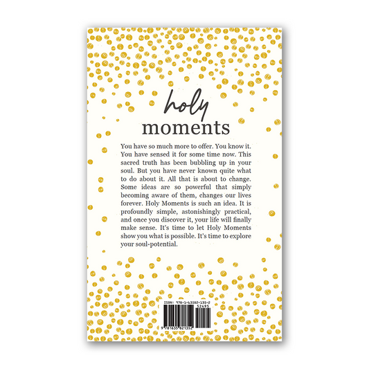 Holy Moments Back Cover